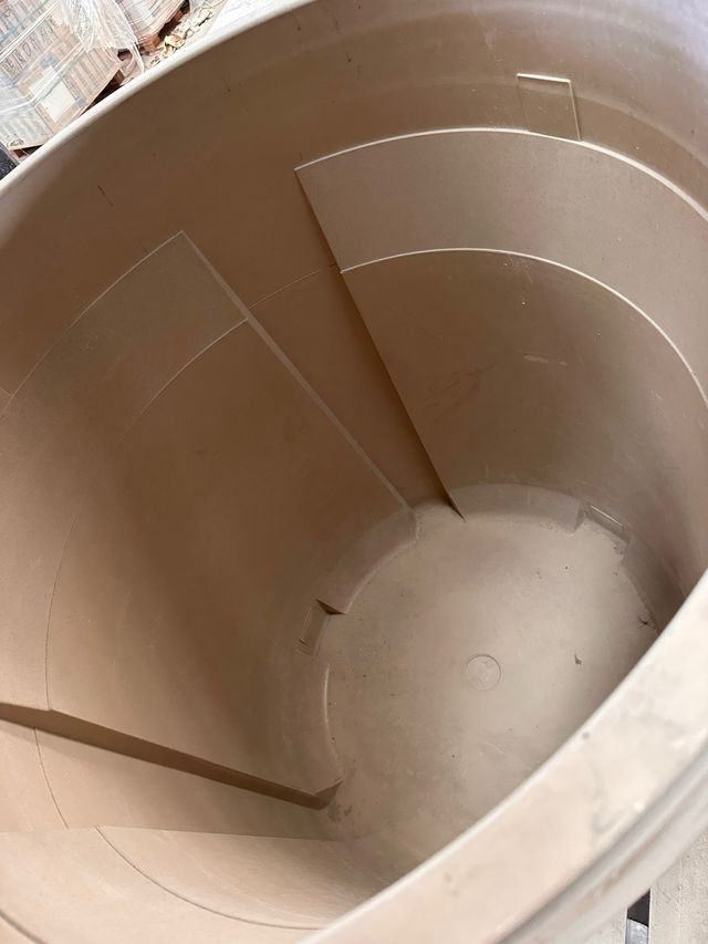 Depósito de agua grande 700l pvc