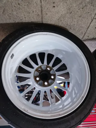 Llantas Oz Superturismo 16" + semislick nankang