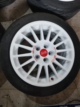 Llantas Oz Superturismo 16" + semislick nankang