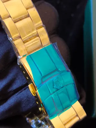 Reloj Dorado Acero Inoxidable Multicolor