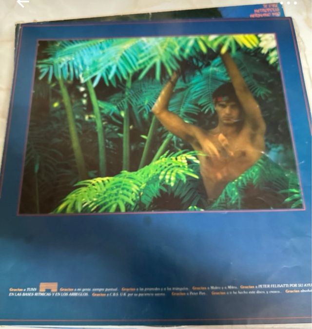 Vinilo Miguel Bose Más Allá