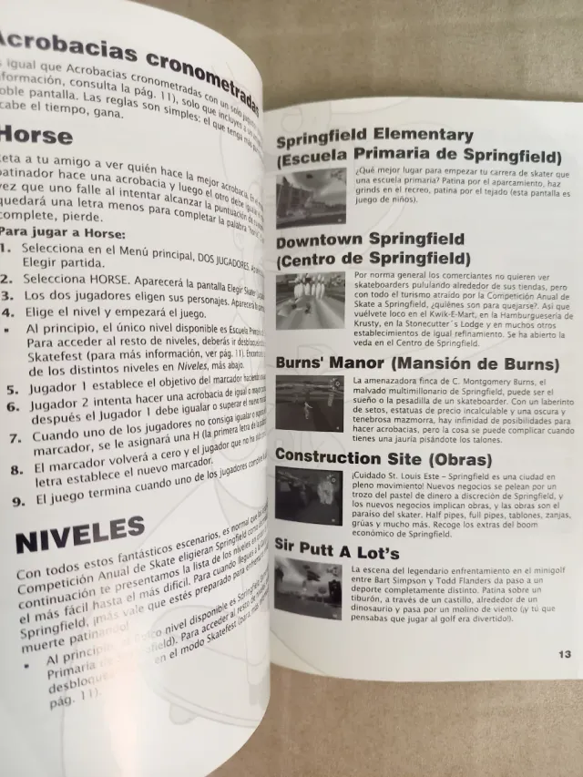 Nuevo The Simpsons Skateboarding PlayStation 2 PS2