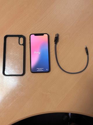iPhone X - Custodia e cavo