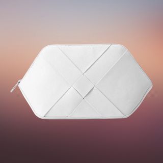 Neceser blanco elegante - Amplio y resistente 