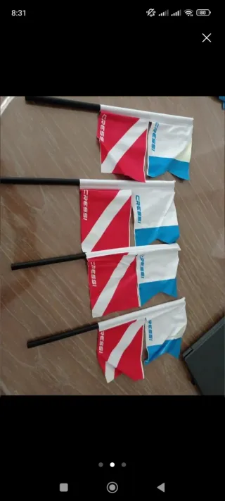 Banderín de buceo Cressi