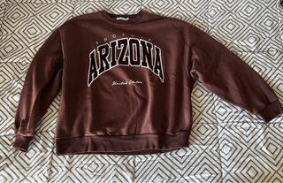 Sudadera Stradivarius Arizona Marrón