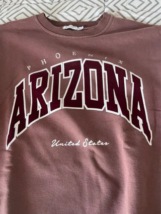 Sudadera Stradivarius Arizona Marrón