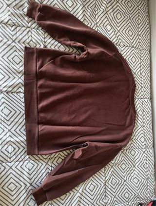 Sudadera Stradivarius Arizona Marrón