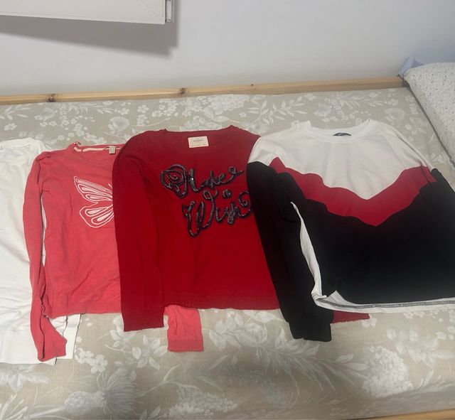 Lote 6 jerseys mujer Talla S/M
