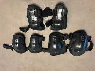 Protecciones patinaje y casco
