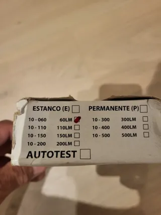 Lámpara de seguridad