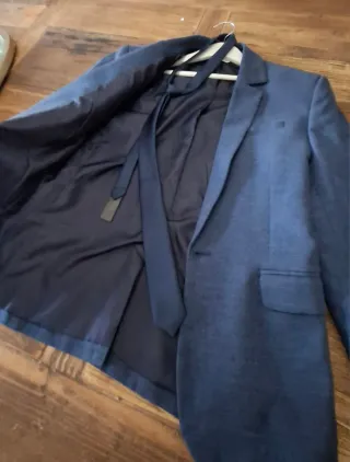 Americana niño azul marino talla M