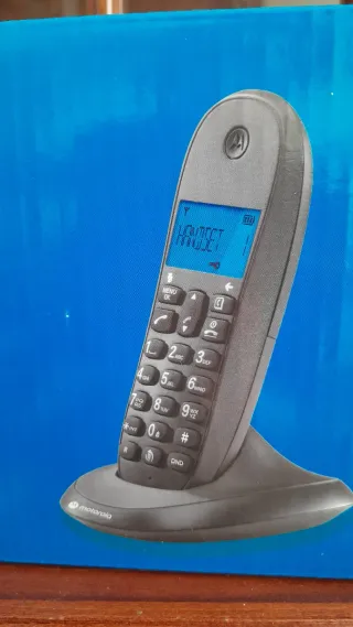 Nuovo telefono cordless Motorola Grey