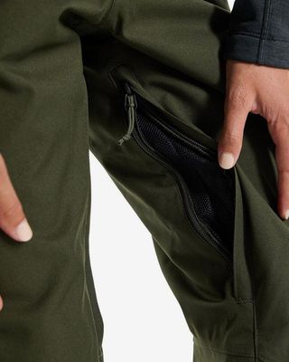 Pantalón Burton Society 2L Mujer Verde Oscuro