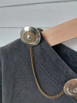 Camiseta FUZZI negra manga larga