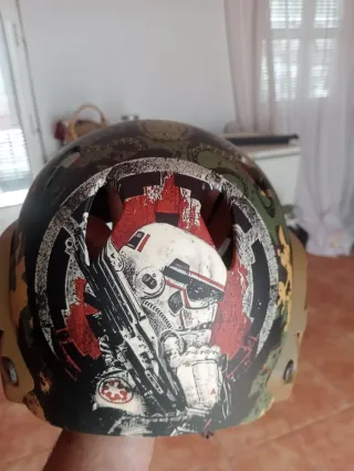 Casco Warq Airsoft Camuflaje Pulpo