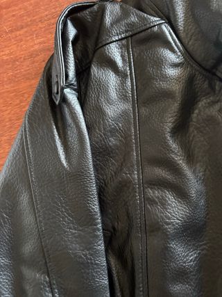 Cazadora Zara Negra YSL Viral
