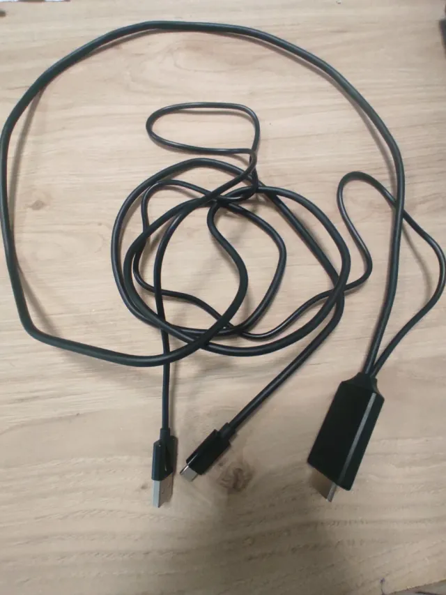 Cable HDMI USB C