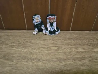 Miniaturas de porcelana, set de 2