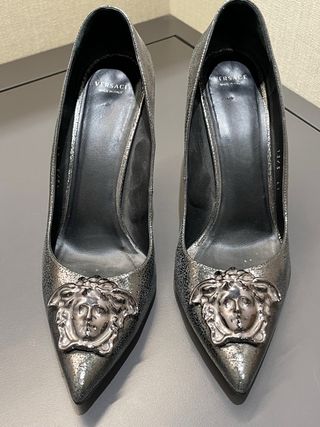 Versace Scarpe Donna Pelle Canguro Tg 41