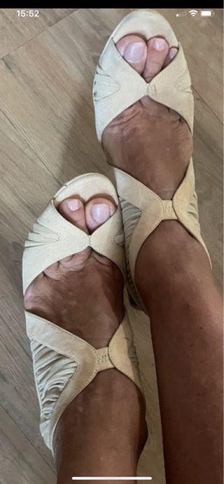 Sandali Fendi Tg 37.5 Beige