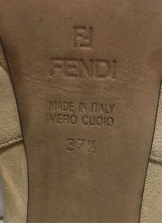 Sandali Fendi Tg 37.5 Beige