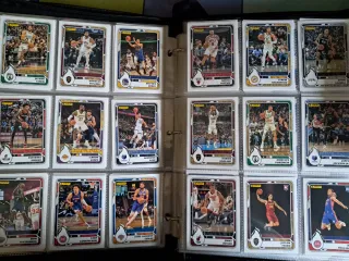 Lote Cromos NBA Panini. Preparado para Marta
