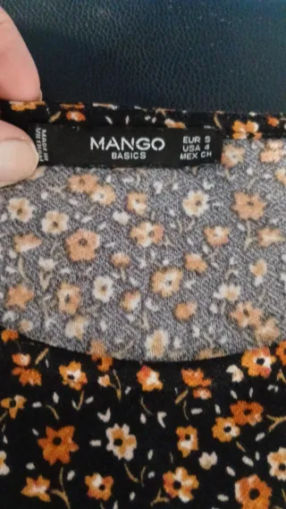 Vestido Mango floral S