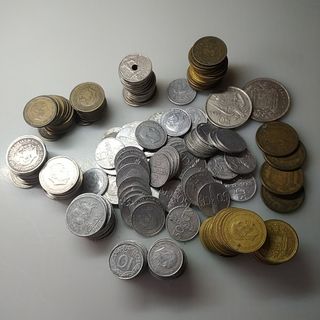 Lote monedas época Franco