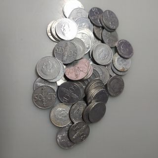 Lote monedas época Franco