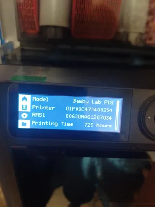 Impresora 3d Bambu Lab P1S con AMS