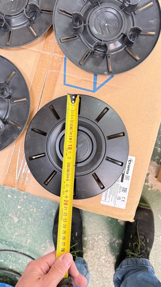 Tapacubos Volkswagen Negros (4 Unidades)