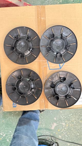 Tapacubos Volkswagen Negros (4 Unidades)