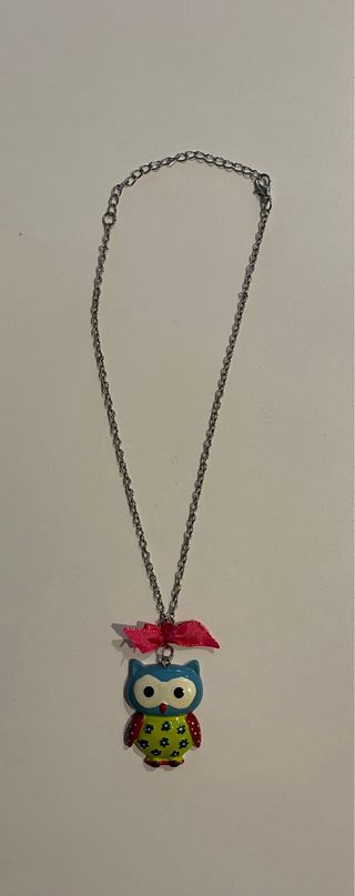 Gioielli per collana con gufo per bambini