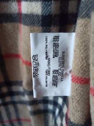 Abrigo vintage Burberry