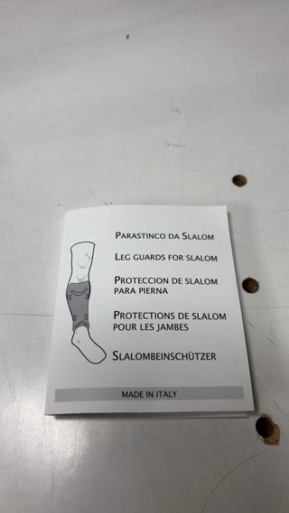 : Protecciones Pierna Slalom Leki Amarillas