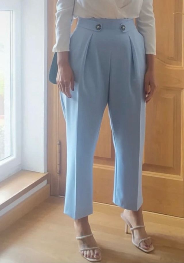 Pantalón Uterqüe azul