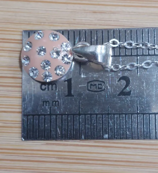 Conjunto Plata de Ley 925 Cadena y Colgante