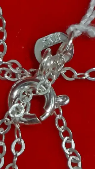 Conjunto Plata de Ley 925 Cadena y Colgante