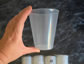 75 Vasos Plástico Reutilizables