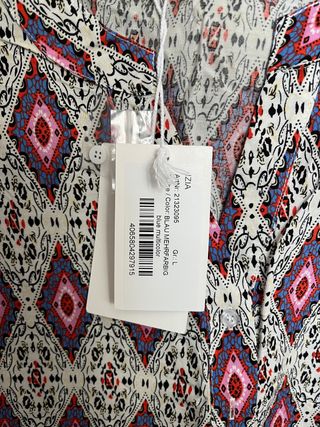 Blusa Izia Estampada Multicolor Talla L