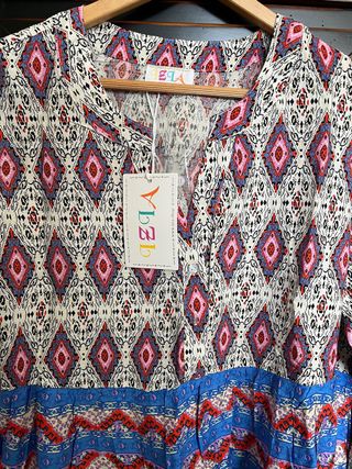 Blusa Izia Estampada Multicolor Talla L