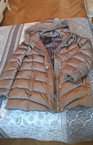 Plumas Geox Beige/Gris Talla L