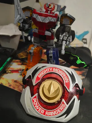 Monedas variadas de Power Rangers