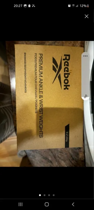 Pesas Muñecas Tobillos Reebok