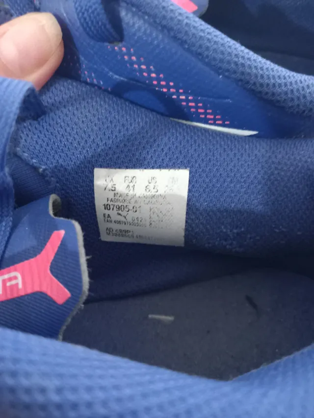 Zapatillas Puma Talla 41 Azul y Rosa