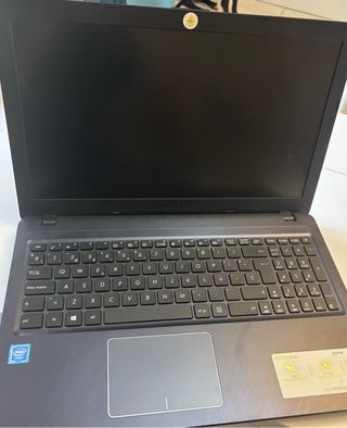 Portátil ASUS Negro
