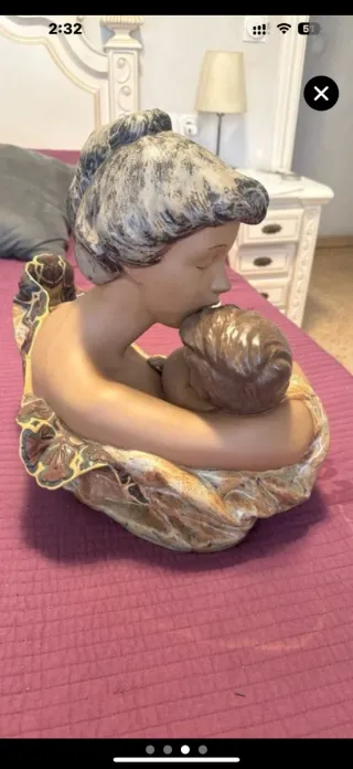 Figura Lladro Madre e Hijo
