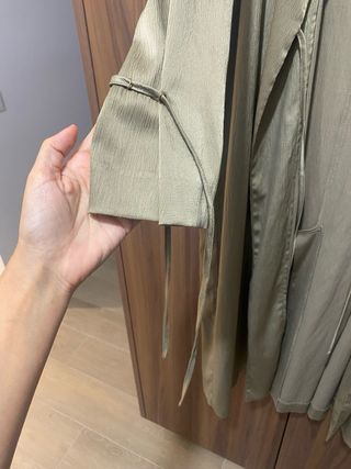 Kimono Zara Verde Oliva