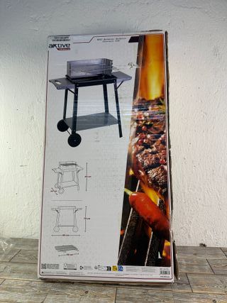 Barbecue attivo a carbone e legna 